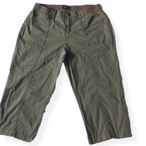 Kaki Cargo 3/4 Pants